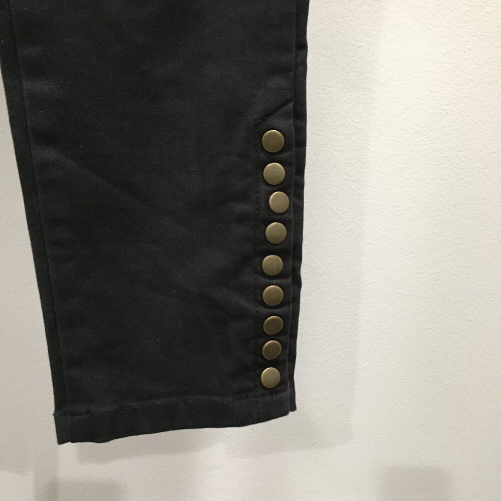 Soft Surroundings Black Snap Button Hem Pull On C… - image 7